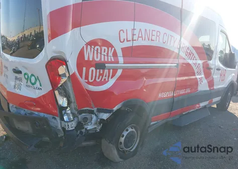 2020 Ford Transit-350 Passenger Van Xl z USA, uszkodzony, nr VIN 1FBAX2C89LKB05159